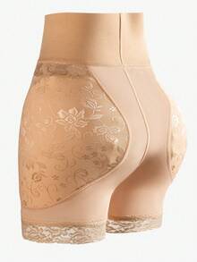 Women's High Waist Belly-Tight Panties, Fake Buttocks Plump Buttocks, Hip Lifts And Buttocks, Removable Sponge Pads With Inserts, Sexy Body Shaping Shorts, Comfortable Base Tights And Body Shaping Pants Tummy Control Shapewear Tummy Control Tummy Control Underwear Butt Lift Butt Pads Leggings For Women Shorts  Moldeadoras De Cuerpo Shapewear Weight Loss Suitable For Holidays Halloween Christmas Holidays Back To School Season Thanksgiving Valentine's Day Independence Day - 杏色 - 查看 6