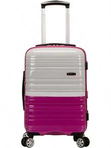 ¡RecomendadoRockland - Juego de 2 ruedas de policarbonato expandible, 20 pulgadas, 28 pulgadas, 2 toneladas blancas, 2 Piece (20"/28"), Melbourne Hardside - Equipaje con ruedas giratorias expandibles¡Top de Temporada - 2 toneladas blancas - Ver 2