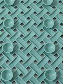 这款PVC防滑浴缸垫配有加大吸盘和排水孔，提供更强的抓地力，提升安全性。双面设计，可机洗。 - 彩色 - 查看 11