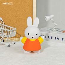 MIFFY 1个米菲兔慢回弹毛绒玩具，柔软减压玩具，迷你可爱软萌指尖玩具，类硅胶材质，慢回弹，手工挤压玩具，易于清洁，适合家居装饰、圣诞礼物、派对礼品、节日礼物 - 米菲 - 查看 3