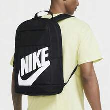 Nike ELEMENTAL Series Travel Pack, Zippered Pocket, Mesh Training Backpack, Unisex, DD0559-010 - Black - View 6