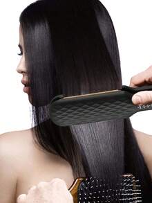 CRASTS Professional Straightening & Curling Iron, Dual-Use Salon Hair Styling Tool, Straightener With Display Screen, Non-Damaging Flat Iron For Bangs And Inward Curls