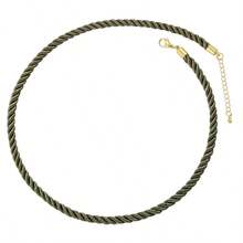 1pc Handmade Woven Necklace Chain, Basic Necklace Accessory Essential For Couples And Friends, DIY Craft - Multicolor - View 12