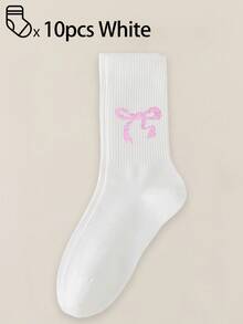 40 peças/30 peças/24 peças Meias Esportivas Confortáveis Unissex, Adequadas para Esportes e Treinamento, Meias Longas para Mulheres, Uso Casual e Empresarial, Antibacteriano, Macio, Preto e Branco, Resistente a Odores, Absorvente de Umidade, Macio e Leve, Adequado para Outono/Inverno, 20 peças/10 peças/8 peças/6 peças/4 peças/2 peças