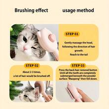 1 Cat Comb, Dog Brush, Cat Hair Removal Comb, Cleaning And Grooming Comb