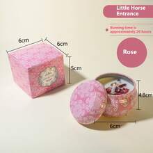 1 pezzo Nuova Candela Profumata Natalizia, Candela Profumata Natalizia Premium in Confezione Regalo, Delicati Profumi di Frutta e Fiori Secchi, Confezione in Scatola, Adatta per Uomo e Donna. Regalo di Natale, Regalo di Capodanno