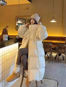 Women Winter Coats - trắng - Xem 4