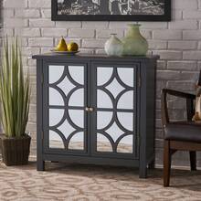 Double Door Bedroom Cabinets, Charcoal Grey Mirrored Dressers, Girls Room Decor, And Farmhouse Style Modern Furniture Perfect For Hallway And Living Room Storage.