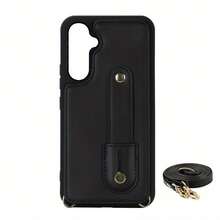 OUKNOEO Túi đeo chéo thời trang, ốp điện thoại giả da, tương thích với iPhone 17 Air 16e 15 14 13 Pro Max Plus S26 S25 Edge S24 Ultra A37 A57 Z Fold 7 6 5 4 - màu đen - Xem 54