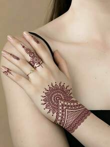 临时纹身 - 棕色 - 查看 5