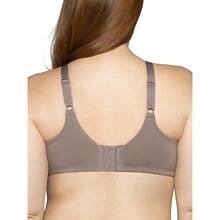 Vanity Fair Women's Full Figure Beauty Back Smoothing Bra, 4 Way Stretch Fabric, Lightly Lined Cups Up To H - 鋼圈-胡桃木 - 查看 4