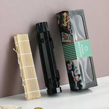 完整的寿司制作模具套件 - 易于使用、无杂乱、适合家庭 DIY 寿司、适合寿司爱好者、返校用品 - 彩色 - 查看 25