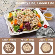 Manual Meat Shredder & Chicken Shredder  - Kitchen Shredding - Brown - View 2