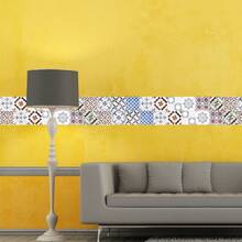 1pc PVC Material Peel And Stick TileTile For Kitchen Bathroom Living Room Backsplash, Stickers, Wall Decal, Vinyl Decal For Home Decorations, Spring Decoration Items Refresh Your Home, Festival Decoration Stickers Gifts Birthday Graduation Wall Decor Room Decor Wall Stickers Wall Sticker