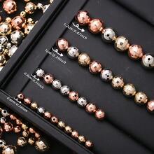 4Amazonia 20/30/50/100入組復古迪斯可球珠，可愛銀色反光鏡面圓珠，適用於DIY手鍊、項鍊、耳環製作 - 白色 - 查看 5