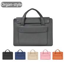 PU Laptop Bag Compatible With MacBook Air 13 Pro 14 16 Hp 13/14/15/16 Inch Notebook Simple Liner Bag Computer Sleeve