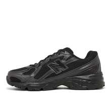 New Balance 740 Triple Black U740BO2 Men's Fashion Sneaker New - 灰色和黑色 - 查看 2