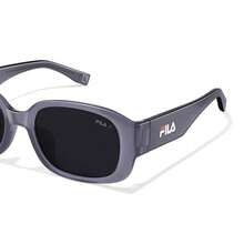 FILA 1 Pc Of FILA Sporty & Fashionable Glasses, Cool Small-Framed Narrow-Framed Fashion Glasses (Unisex Couple Style, Light Gray), Comfortable & Lightweight Square-Framed Casual Glasses. Suitable For Self-Driving, Tourism, Autumn And Winter Outfits, And Outdoor Activities. Ideal Gift Choice