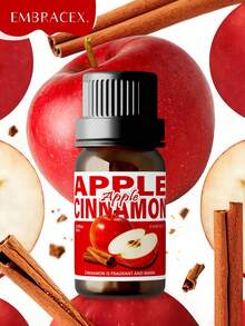 EMBRACEX. 10ml Apple Cinnamon Essential Oil, Apple Cinnamon Fragrance, Warm Scented Oil, Suitable For Aroma Diffuser, Candle Making, Home Fragrance, Fabric Spray, Suitable For Daily Use, Long-Lasting Scent, Great Gift - Apple Cinnamon - View 11