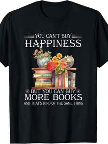 Books Reading Lovers Bookworm Funny Librarian Book Nerd Read T-Shirt - 黑色 - 查看 1