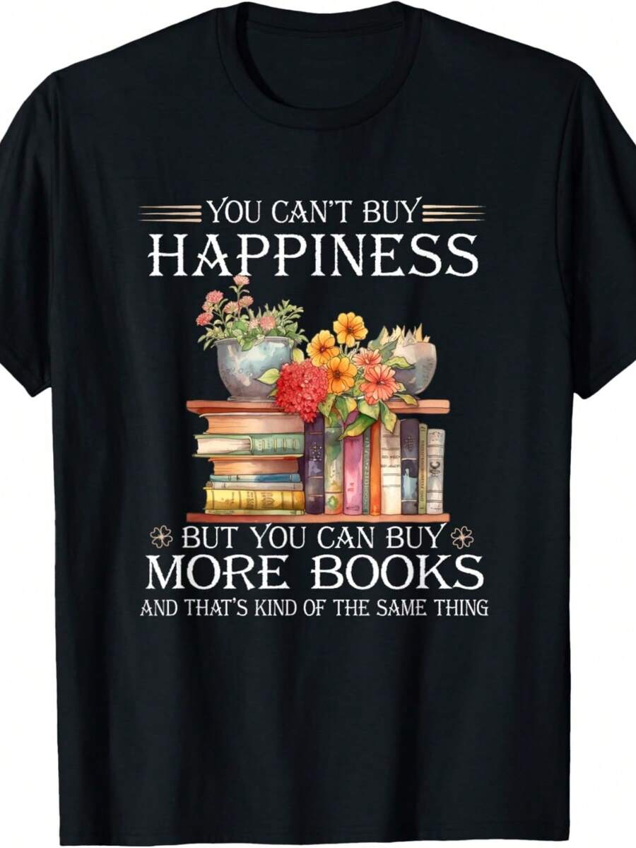Books Reading Lovers Bookworm Funny Librarian Book Nerd Read T-Shirt - 黑色 - 查看 1