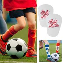 1 Pair Soccer Shin Guards - Durable Soccer Gear, Fashionable Design, Provides Comfort, Unisex Soccer Accessory
