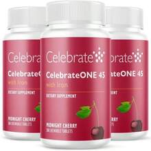 Celebrate Vitamins CelebrateONE 45 Chewables, 45mg Iron - Once Daily Bariatric Multivitamin, Essential Vitamins &Amp; Minerals - Gastric Bypass &Amp; Sleeve Gastrectomy Supplement - Cherry (30 Tablets) - Flavor NameA - 查看 1