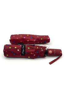 23" Transparent Umbrella With Automatic Opening - Red - View 7