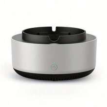 SOKANY 1 Posacenere intelligente, auto-estinguente. Purificazione intelligente, funzionamento con un solo pulsante, filtrazione multipla, potente ventola a bassa rumorosità. Alimentato a batterie (2 batterie N. 5). Adatto per multiple scene d'uso come soggiorno domestico, sala riunioni, ufficio, hall di hotel, sale giochi. Regalo perfetto.