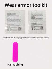 用10片装的圣诞主题美甲片，打造独一无二的圣诞美甲！这款圣诞新年手工按压式美甲片，鸭嘴形设计，3D立体装饰，血红色和黑色扎染，3D立体效果，适合新年使用。全覆盖亚克力假指甲套装，专为女性和女孩设计，附赠凝胶贴纸、指甲锉和美甲用品。 - 酒紅色 - 查看 8