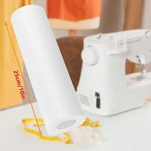 Nuevo Brothread 10in*10yd Estabilizador de respaldo de malla invisible para bordado - Recortable a cualquier tamaño, para bordado a máquina y costura a mano - Multicolor - Ver 8