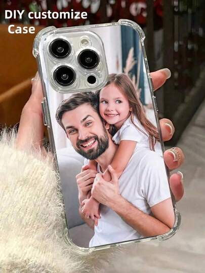 Funda de teléfono móvil personalizada con cuatro esquinas reforzadas, antideslizante y resistente a caídas, adecuada para parejas, amigos, viajeros, bodas, bebés, padres e hijos. Funda protectora personalizada, de alta definición, con diseños de moda, estilo, color, retro, simple, kawaii, a juego.