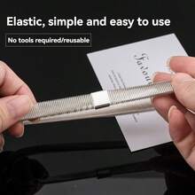 1pc/2pcs/4pcs Unisex Iron Shirt Sleeve Garters, Non-Slip Metal Cuff Links, No-Wash Armband, Suitable For Men And Women, Party, Holiday Supplies