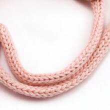 Toddler Boys Girls Beanie Hat Thermal Lined Knit Kids Hat With Ear Flaps Baby Warm Winter Hat - Double Ball Small Earmuffs - View 6