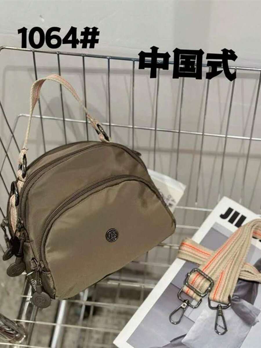 Bolsa mensageiro impermeável multifuncional de três camadas