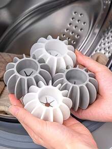 Random Pet Anti-Wrap Laundry Cleaning Ball, Reusable Laundry Ball, Washing Machine Pet Hair Remover, Anti-Wrap Cleaning Solution, No Electricity Needed, Great For Removing Dog And Cat Hair From Clothes