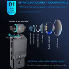 1080P Full HD Mini Action Camera, Supports WiFi & App Control, With 1000mAh Rechargeable Battery, 16X Digital Zoom And Auto Focus - Lightweight Clip-On Camera With Mounting Accessories, Suitable For Cycling, Vlogging, Sports, Travel - USB Charging, SD Card Storage, An Ideal Gift For Adventurers (1000 MAh)