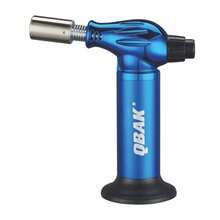 Soplete De Cocina Profesional Antorcha Butano Encendedor, Mini Culinario Soplete con Cerradura de  & Llama Ajustable para barbacoa Brulée Crema Cámping (Gas no Incluido)  ✅ Entrega de 1-3 días - Azul - Ver 2