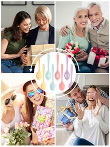 1件套硅胶勺子和滤网，沙拉勺，汤勺，餐勺，不粘厨具搅拌滤网，耐高温硅胶烹饪勺，用于搅拌、烘焙、烤制、品尝、烹饪和盛菜。您可以用它来炖菜、舀咖啡、茶、沙拉、酱汁、糖、盐、蜂蜜