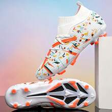 Nuevos tacos de fútbol juveniles recomendados para la escuela, estudiantes, partidos, entrenamiento - Altos, clavos largos, duraderos, antideslizantes, tracción fuerte, unisex adulto