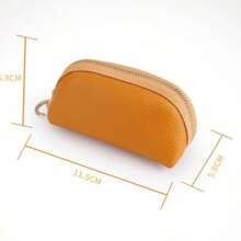 Estuche de llaves talla grande vendido en 2025 - Funda universal para llaves de coche de gran capacidad y minimalista, específica para mujeres, pequeña y linda, de cuero (opcional PU y cuero genuino) para cartera de mujer, mini cartera, monedero