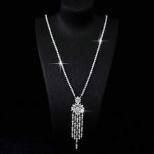 1 pieza Collar de lujo de alta calidad y exquisito, joyería nupcial versátil para la boda