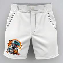 3 قطع/3 قطع/4 قطع من شارات ملابس الديناصور لليلة هالوين تحت القمر، ملصقات قابلة للغسيل من الدرجة الأولى لل-DIY، ملصقات نقل الحرارة للملابس، تي شيرتات نساء/رجال، حقائب الظهر، وسائد، شارات زخرفية، ملصقات، قبعات البيسبول، حقائب الظهر، وغيرها