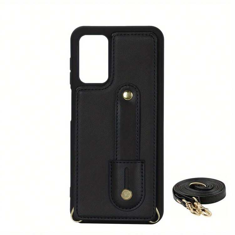 OUKNOEO Fashion Crossbody Bag & Faux Leather Phone Case, Compatible With IPhone 17 Air, 16e, 15, 14, 13, 12, 11 Pro, XS Max, 7, 8 Plus, XR, SE, And Galaxy S25 Edge, S24, S23, S22 Ultra Plus, A13, A14, A15, A16, A35, A36, A53, A54, A55, A56, Z Fold 7 FE, 6, 5, 4 - Black - View 48