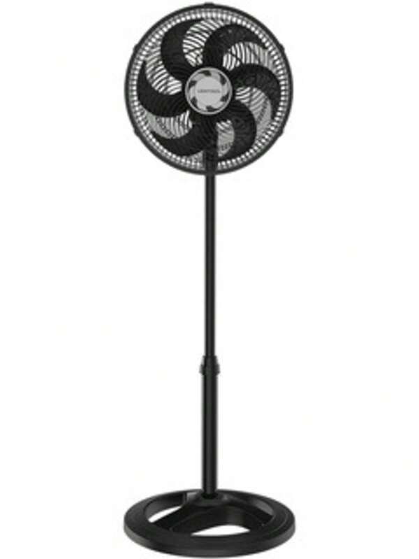 Ventilador De Coluna Turbo 6 Pás 30cm Preto Ventisol