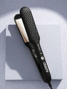 CRASTS Professional Straightening & Curling Iron, Dual-Use Salon Hair Styling Tool, Straightener With Display Screen, Non-Damaging Flat Iron For Bangs And Inward Curls
