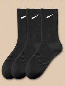 3/9/12 Pairs Solid Color Versatile Socks, Breathable, Comfortable, Absorbent Short Socks Suitable For Daily Wear, Sports, Office, Casual Style, All Seasons Valentines