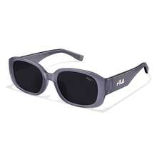 FILA 1 Pc Of FILA Sporty & Fashionable Glasses, Cool Small-Framed Narrow-Framed Fashion Glasses (Unisex Couple Style, Light Gray), Comfortable & Lightweight Square-Framed Casual Glasses. Suitable For Self-Driving, Tourism, Autumn And Winter Outfits, And Outdoor Activities. Ideal Gift Choice