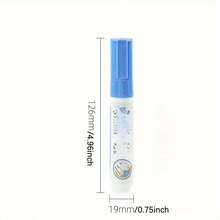 1 Peça Borracha de Proteção de Privacidade Sensível ao Calor, Ponta Branca, Ferramenta de Limpeza de Informações de Cartão de Crédito, Adequada para Cartões Bancários, Contas de Telefone, Etiquetas de Envio de Correio