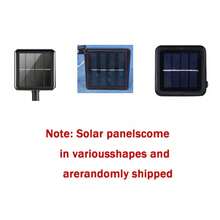 太阳能瀑布灯，100LED/200LED/300 LED防水藤串仙女灯户外瀑布节日窗帘灯，8种模式，适用于房间户外装饰